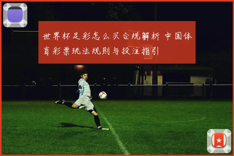 世界杯足彩怎么买合规解析 中国体育彩票玩法规则与投注指引